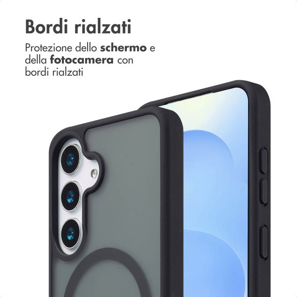 imoshion Cover posteriore Color Guard con MagSafe Samsung Galaxy S25 - Nero