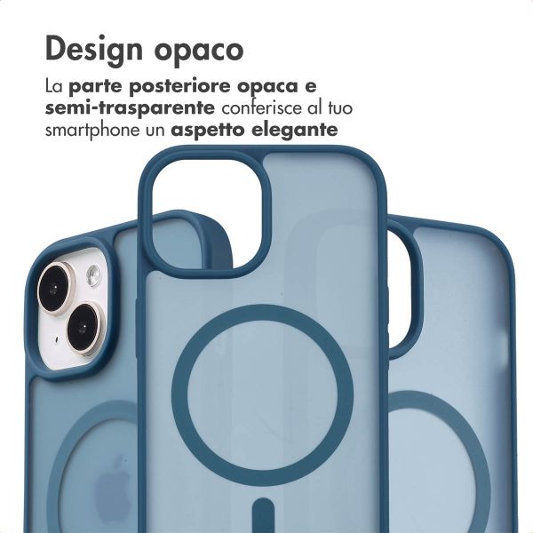 imoshion Cover posteriore Color Guard con MagSafe Apple iPhone 15 - Blu scuro