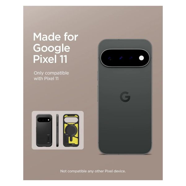 Spigen Cover Posteriore Corazzata Tough con MagSafe Google Pixel 11 - Black