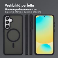 imoshion Cover posteriore Color Guard con MagSafe Samsung Galaxy S25 FE - Nero
