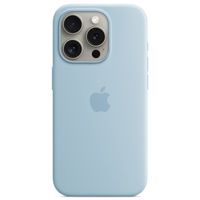 Apple Cover Posteriore in Silicone con MagSafe Apple iPhone 15 Pro - Blu chiaro