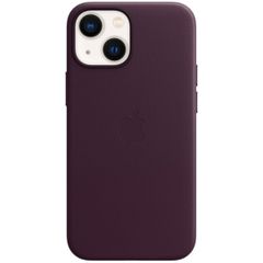 Apple Cover in Pelle MagSafe iPhone 13 Mini - Dark Cherry