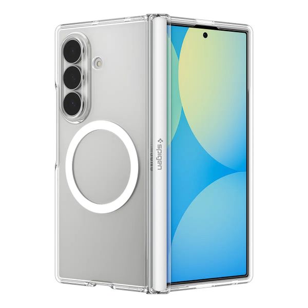Spigen Cover posteriore Ultra Hybrid Pro MagFit Samsung Galaxy Z Fold 8 Ultra - Clear / White