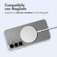 imoshion Cover posteriore protettiva con MagSafe Samsung Galaxy S26 FE - Trasparente
