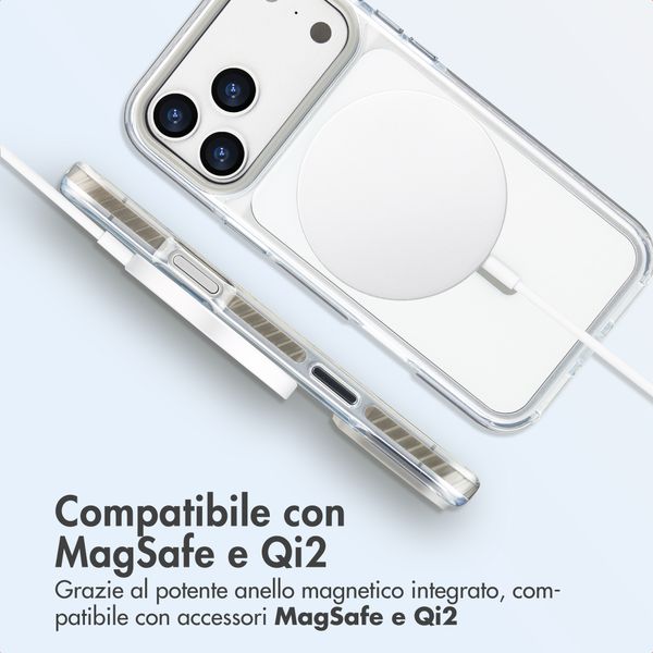 imoshion Cover Combat MagSafe Apple iPhone 17 Pro Max - Grigio