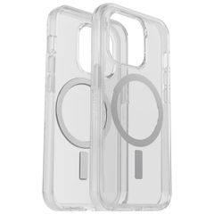 OtterBox Cover Posteriore Trasparente Symmetry con MagSafe Apple iPhone 14 Pro - Trasparente