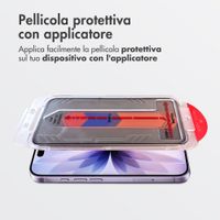 Accezz Vetro temperato privacy + Applicatore Apple iPhone 17