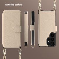 Selencia Cover Riva con MagSafe e cordino Samsung Galaxy S26 Ultra - Beige