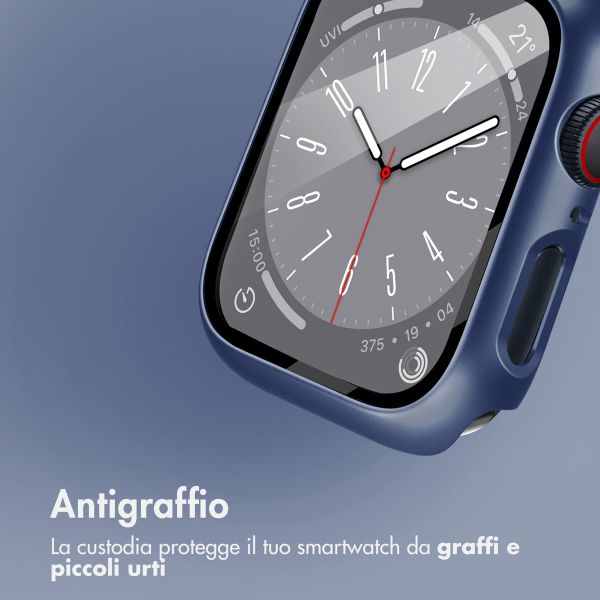 imoshion Cover rigida integrale Apple Watch 4 / 5 / 6 / SE - 40 mm - Blu scuro