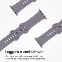 imoshion Cinturino in silicone⁺ Apple Watch | 44/45/46/49 mm - Taglia M/L - Lavender