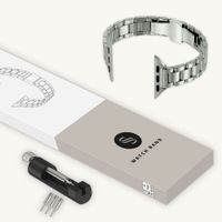 Selencia Cinturino sottile in acciaio a maglie Apple Watch | 38/40/41/42 mm - Argento