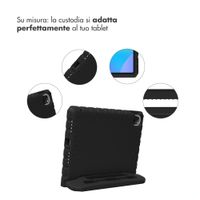 imoshion Cover Posteriore Kidsproof con Maniglia Apple iPad Pro 11 (2025) M5 / (2024) M4 - Nero