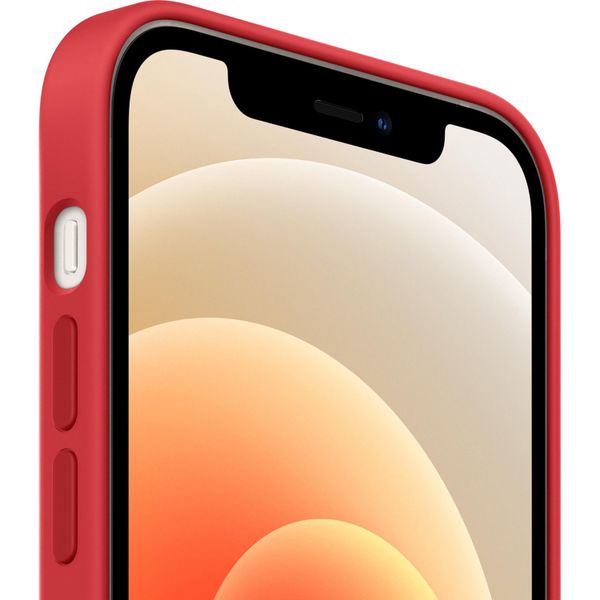 Apple Cover Posteriore in Silicone con MagSafe Apple iPhone 12 (Pro) - Red