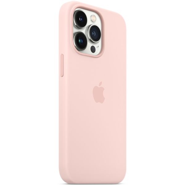Apple Cover Posteriore in Silicone con MagSafe Apple iPhone 13 Pro - Chalk Pink