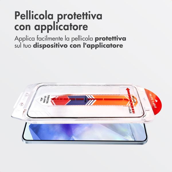 Accezz Vetro temperato + Applicatore Samsung Galaxy A55