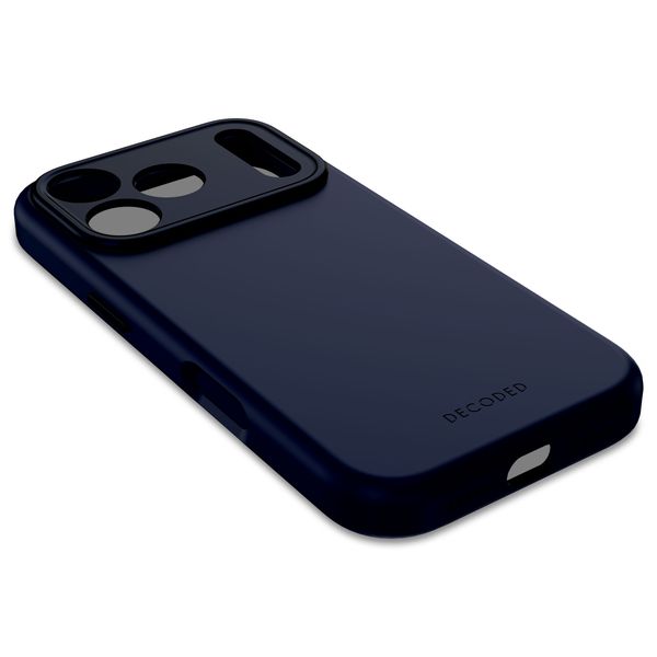 Decoded Cover in Silicone MagSafe Apple iPhone 17 Pro - True Navy