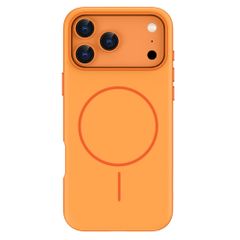 imoshion Cover posteriore Color con Thin MagSafe Ring Apple iPhone 17 Pro - Arancio