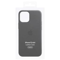 Apple Cover in Pelle MagSafe  iPhone 12 Mini  - Nero