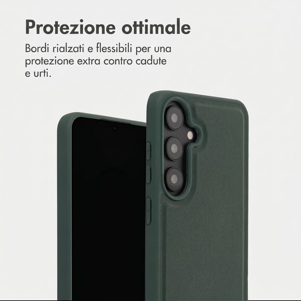 Accezz Backcover Edge con MagSafe Samsung Galaxy S25 - Verde
