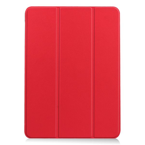 imoshion Cover a libro Trifold Apple iPad Air 11 pollici (2026) M4 / (2025) M3 / (2024) M2 / Air 5 (2022) / Air 4 (2020) - Rosso