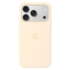 Apple Cover in silicone con MagSafe Apple iPhone 17 Pro Max - Vanilla