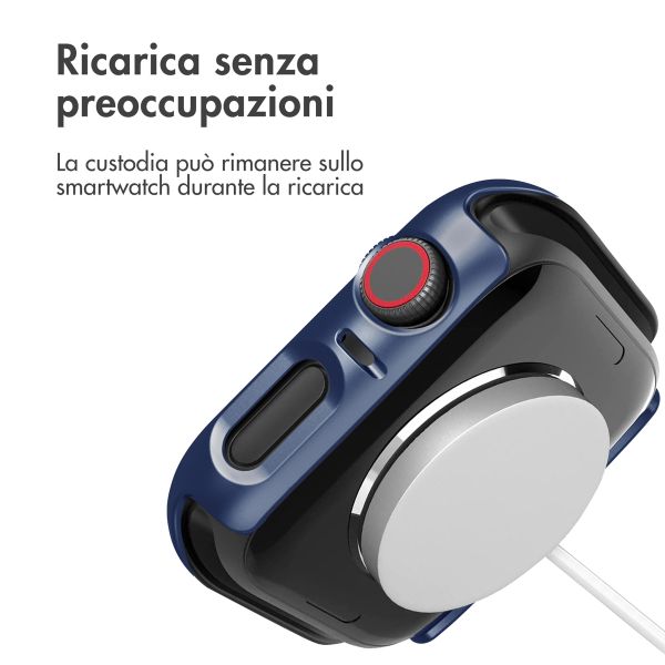 imoshion Cover rigida integrale Apple Watch 4 / 5 / 6 / SE - 40 mm - Blu scuro