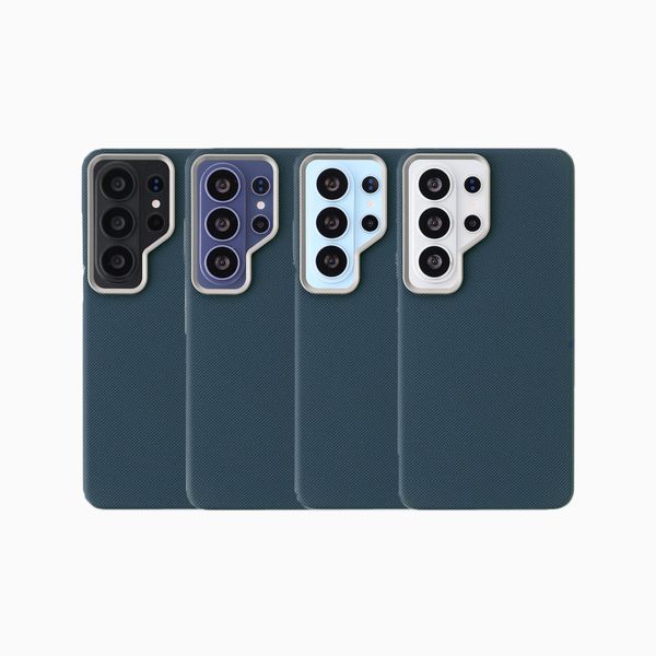 Accezz Cover Mesh con MagSafe Samsung Galaxy S26 Ultra - Blu scuro