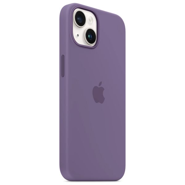 Apple Cover Posteriore in Silicone con MagSafe Apple iPhone 14 - Iris Purple