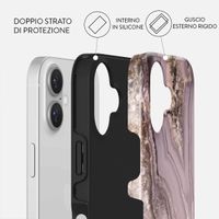 Burga Cover Posteriore Resistente Apple iPhone 16 - Golden Taupe