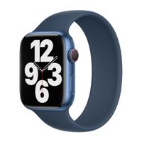 Apple Cinturino Solo Loop Apple Watch | 44/45/46/49 mm - Taglia 8 - Abyss Blue