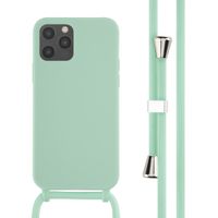 imoshion Cover in Silicone con Cordino Apple iPhone 12 (Pro) - Menta verde