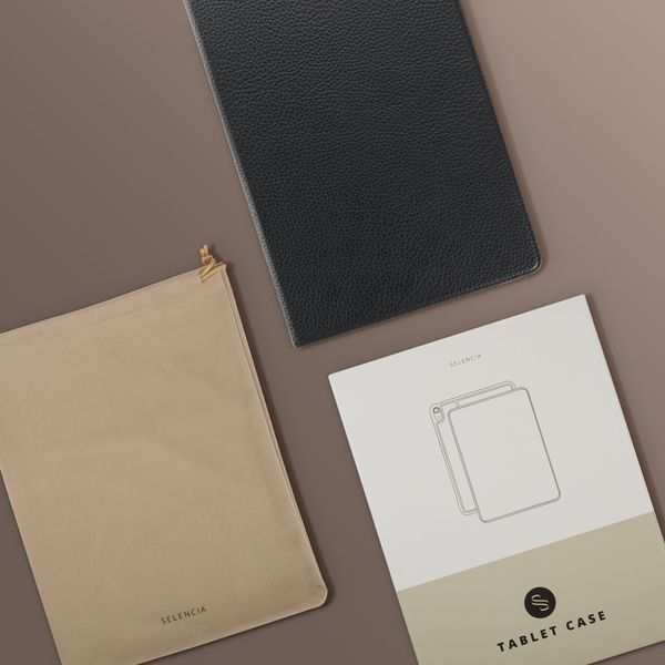 Selencia Cover Riva Samsung Galaxy Tab A11 Plus - Nero