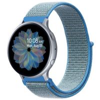 imoshion Cinturino in nylon Samsung Galaxy Watch 4 / 5 / 6 / 7 / FE (20 mm) - Blu