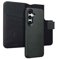 Accezz Cover in pelle 2 in 1 con MagSafe Samsung Galaxy S25 Plus - Onyx Black