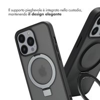 Accezz Cover con anello e supporto con MagSafe Apple iPhone 13 Pro - Nero