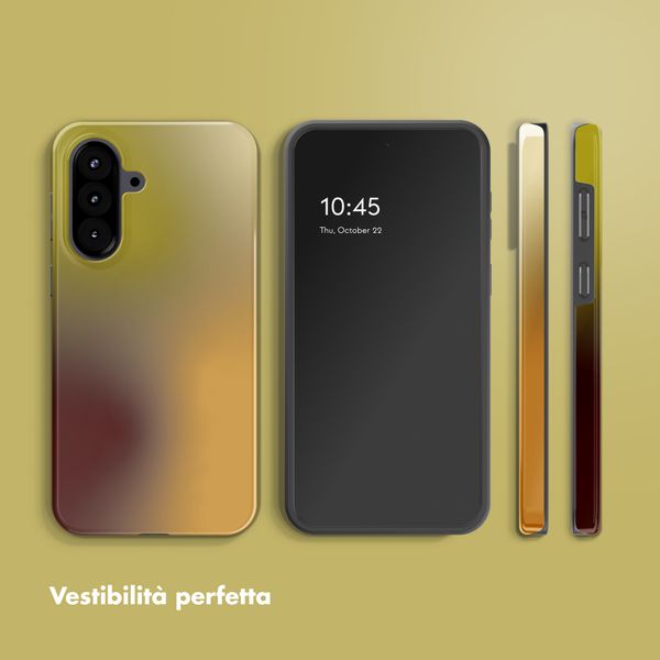 Selencia Cover Posteriore Vivid Samsung Galaxy A57 (5G) - Gradient Olive Dust