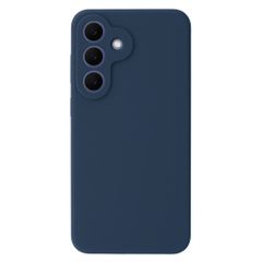Accezz Cover in silicone liquido con MagSafe Samsung Galaxy S26 FE - Blu scuro