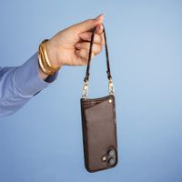 Selencia Cover per telefono Nova con cordino e portacarte Apple iPhone 18 Pro / 17 Pro - Checks