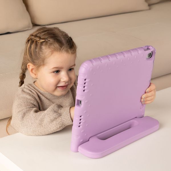 imoshion Cover Posteriore Kidsproof con Maniglia Samsung Galaxy Tab S11 / S9 11.0 pollici / S10 Lite / S10 FE / S9 FE 10.9 pollici - Lilla