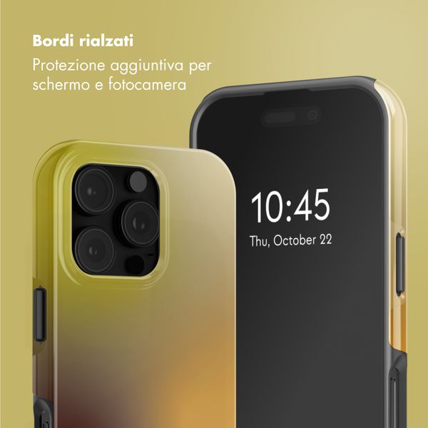 Selencia Cover posteriore Vivid con MagSafe Apple iPhone 16 Pro Max - Gradient Olive Dust