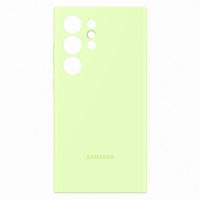 Samsung Cover originale in silicone Samsung Galaxy S24 Ultra - Light Green