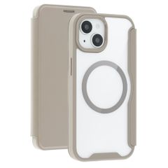 imoshion Bookcase trasparente con MagSafe Apple iPhone 15 - Beige