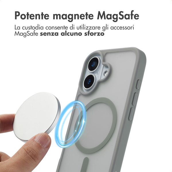 imoshion Cover posteriore Color Guard con MagSafe Apple iPhone 17 - Grigio