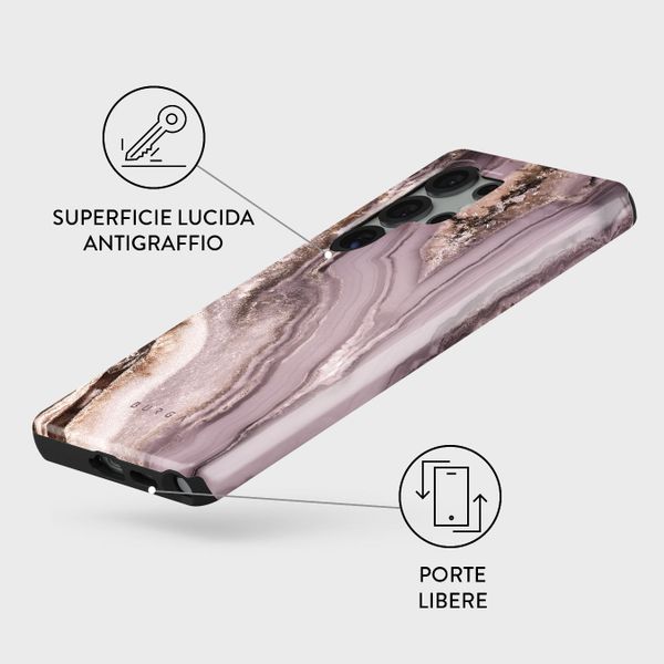 Burga Cover Posteriore Resistente Samsung Galaxy S25 Ultra - Golden Taupe