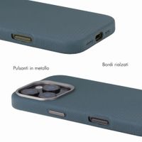 Accezz Cover Mesh con MagSafe Apple iPhone 16 Pro - Blu scuro