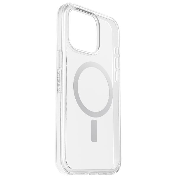 OtterBox Cover Posteriore Trasparente Symmetry con MagSafe Apple iPhone 15 Pro Max - Trasparente