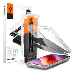 Spigen Vetro temperato privacy GLAStR EZ Fit + Applicatore - confezione da 2 Apple iPhone 18 Pro Max