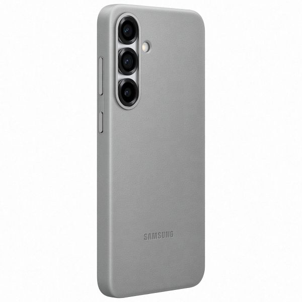 Samsung Cover originale KindSuit in pelle vegana Samsung Galaxy S25 Plus - Grigio