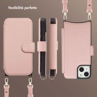 Selencia Cover Riva con MagSafe e cordino Apple iPhone 14 / 13 - Old Pink