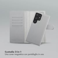 Selencia Libreria rimovibile Olyn con MagSafe Samsung Galaxy S24 Ultra - Grigio